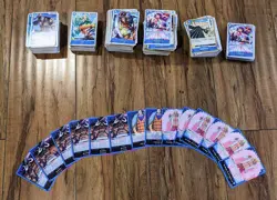 One Piece TCG OP-01 Mixed Lot of 544 Japanese Trading Cards - Blue Cards Only! - Image 2