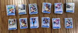 One Piece TCG OP-01 Mixed Lot of 544 Japanese Trading Cards - Blue Cards Only! - Image 3