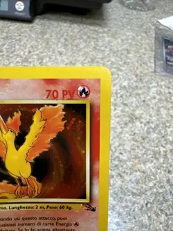 Moltres Holo Italian Fossil Set Pokemon Card TCG No. 12/62 Rare - Image 2