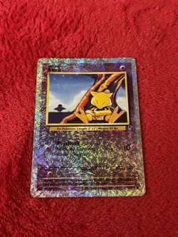 Abra 67/110 Legendary Collection Reverse Holo Wotc Pokemon Card Played - Image 1