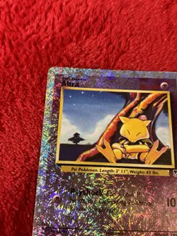 Abra 67/110 Legendary Collection Reverse Holo Wotc Pokemon Card Played - Image 3