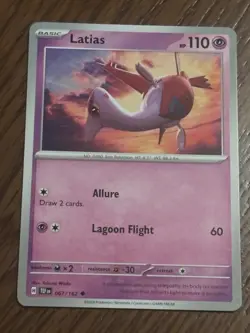 Latias - 067/162 - Uncommon - Near Mint Pokemon Card - Image 1