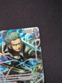 One Piece TCG Card Game Roronoa Zoro Alt Art OP10-095 English - Image 3