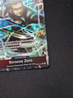 One Piece TCG Card Game Roronoa Zoro Alt Art OP10-095 English - Image 4