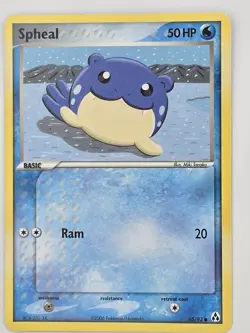 Pokemon TCG Spheal 65/92 EX Legend Maker 2006 - Vintage Common Card NM - Image 1