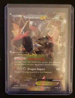 Tyrantrum EX Pokemon Card XY70 Holo Rare Promo - Image 1