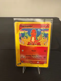 Pokemon Card Charmander 98/165 Expedition Base Set Reverse Holo - Image 1