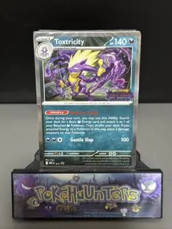 Pokemon Card Toxtricity 017 Stamped Black Star Promo Phantasmal Flames SEALED - Image 1