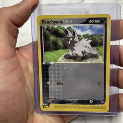 Poochyena - 63/109 Ruby and Sapphire Regular Pokemon TCG NM/MT Vintage Card Vtg - Image 1