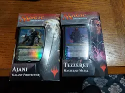 Mtg Aether Revolt Planeswalker Decks Sealed NIB Ajani Tezzeret Both Decks - Image 1