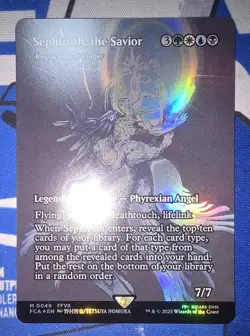 MTG - FCA - Sephiroth, The Savior (Atraxa, Grand Unifier) #49 - Near Mint Foil - Image 1