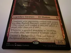 Baeloth Barrityl, Entertainer Commander Legends: Battle for Baldur's Gate Foil - Image 3