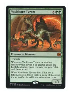 MTG -Vaultborn Tyrant - Normal - OTJ: The Big Score - Near Mint - Image 1