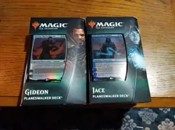 Gideon & Jace Planeswalker Decks - MTG War of The Spark Sealed NIB Both Decks - Image 1