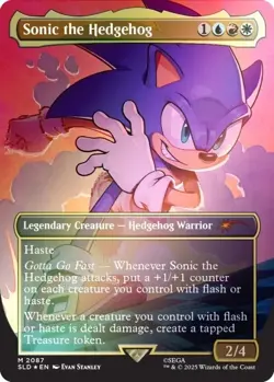 Magic The Gathering Secret Lair x Sonic Foil Bundle - IN HAND - Image 4