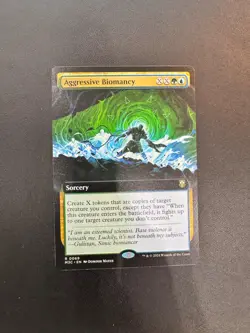 Aggressive Biomancy Commander: Modern Horizons 3 Extended Art Rare - Image 1