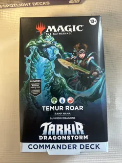 Tarkir: Dragonstorm Commander Deck - Temur Roar MTG Brand New Sealed - Image 1