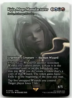 Kuja, Mage Manufacturer - Inalla, Archmage Ritualist #52 MTG Final Fantasy FCA - Image 1