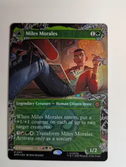 MTG - Miles Morales - SPM - M - Borderless Foil - 211 - Image 1