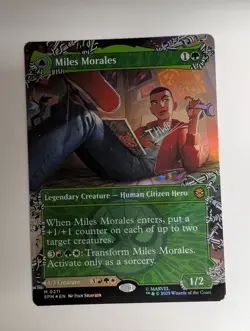 MTG - Miles Morales - SPM - M - Borderless Foil - 211 - Image 1