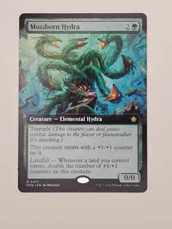 Mossborn Hydra (Extended Art) Foundations Regular - Image 1