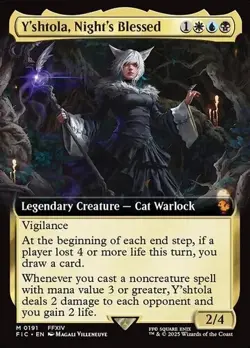 Y'shtola, Night's Blessed (Extended Art) - 191 - NM - FINAL FANTASY - MTG - Image 1