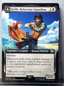 MTG - Final Fantasy: Jecht, Reluctant Guardian R 0448 Extended Art - Image 1