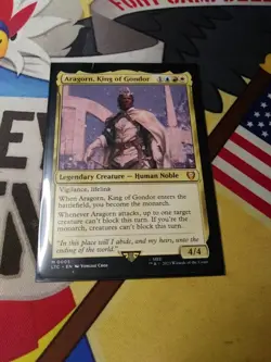 Aragorn, King of Gondor Red White Blue Budget Commander Deck - Image 1