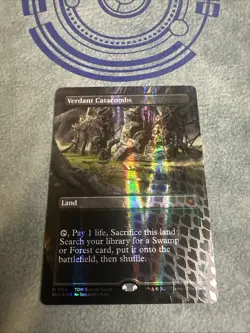 Verdant Catacombs Dragonscale Foil - MTG Tarkir: Dragonstorm Special Guests NM - Image 1