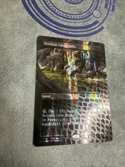 Verdant Catacombs Dragonscale Foil - MTG Tarkir: Dragonstorm Special Guests NM - Image 2