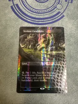 Verdant Catacombs Dragonscale Foil - MTG Tarkir: Dragonstorm Special Guests NM - Image 4