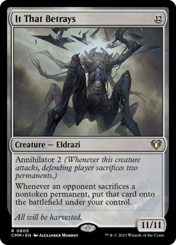 It That Betrays [Commander Masters] Magic MTG - Image 1