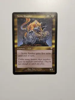 MtG Noble Panther LP x1 - Invasion - Image 1