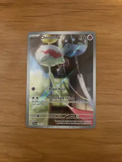 Chimecho 179/167 Pokemon Twilight Masquerade Illustration Rare Lightly Played - Image 1
