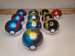 Pokemon TCG Pokeball Tin Lot Of 11 (EMPTY) Moon Ball, Ultra Ball - Image 1