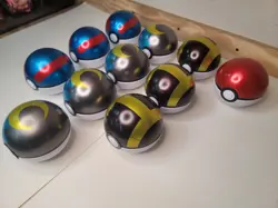 Pokemon TCG Pokeball Tin Lot Of 11 (EMPTY) Moon Ball, Ultra Ball - Image 2
