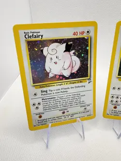 Vintage Holo Base Set 2 Pokemon ( Base Set ll) Pokemon Fairy Lot of 3 Cards - Image 3