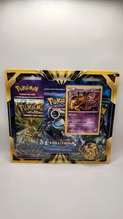 Pokemon XY 3-pack Blister Giratina Promo Factory Sealed New - Image 1