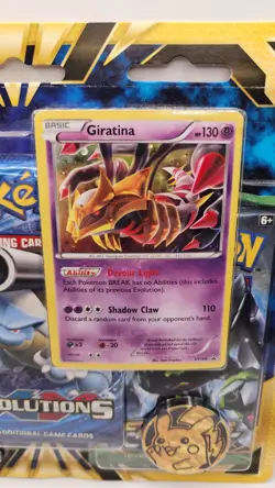 Pokemon XY 3-pack Blister Giratina Promo Factory Sealed New - Image 3