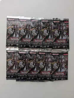 Yu-Gi-Oh Supreme Darkness 1st Edition Booster Packs 10 Packs - Image 1