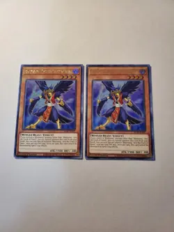 Yugioh - Blackwing - Kris the Crack of Dawn BLAR-EN061 NM 1st ed Ultra Rare x2 - Image 1