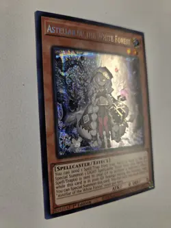 Astellar of the White Forest MP25-EN079 Prismatic Secret Rare Yugioh 1st Edition - Image 2