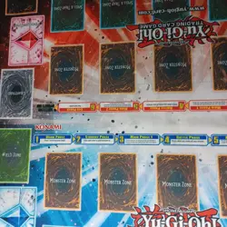 Lot Of 3 Yu-Gi-Oh! 2-Player Card Playmat TCG. Forbidden Chalice Raging Tempest - Image 3