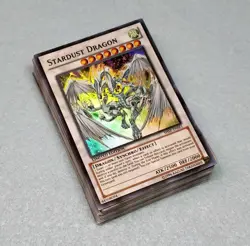 Yugioh 5D's Complete Yusei Fudo Deck Stardust Dragon Synchro War **HOT** + Bonus - Image 1