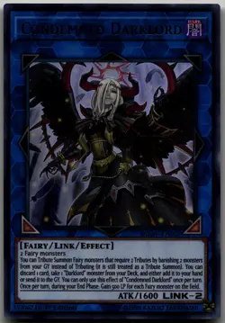 Condemned Darklord Ultra Rare Duel Overload DUOV-EN006 LP - Image 1