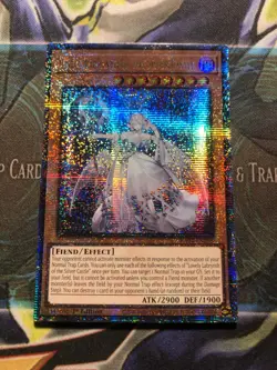 LOVELY LABRYNTH OF THE SILVER CASTLE * QUARTER CENTURY SECRET RA04-EN295 YUGIOH! - Image 1
