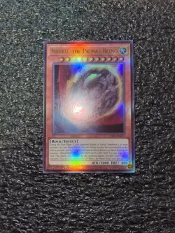 Yugioh Nibiru, the Primal Beign CH01-EN017 Ultra Rare 1st Edition - Image 1