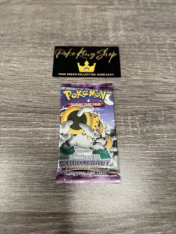 Pokemon Card Stormfront Vintage Booster Pack - Regigigas Artwork Unweighed NEW - Image 1