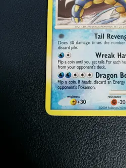 Pokemon Card Gyarados 19/100 D&P Stormfront Non-Holo Rare - Image 4