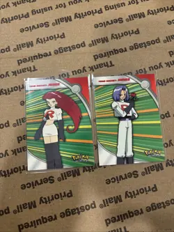 Topps 1999 Team Rocket Jesse Pokemon TV Card HV2 Blue Label (LP) - Image 1